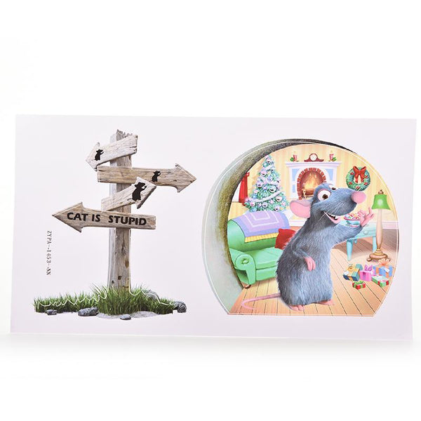 Mouse Hole Wall Sticker