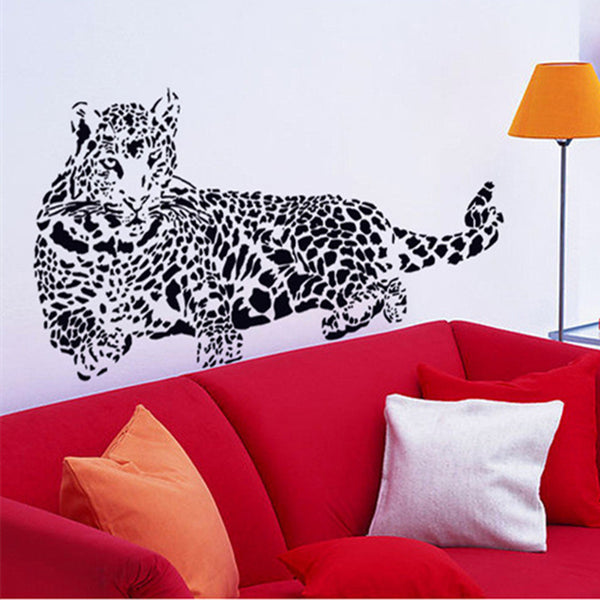 Cheetah Leopard 3D Removable Wall Decal