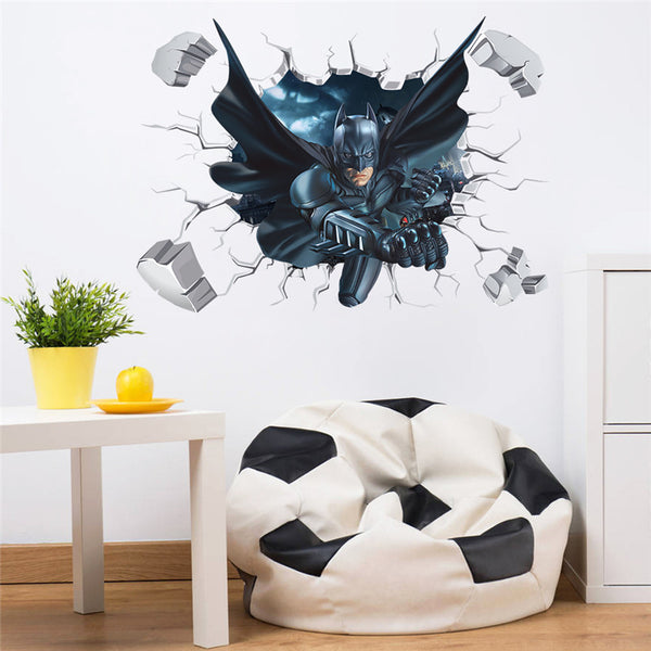 Broken Wall Batman Sticker