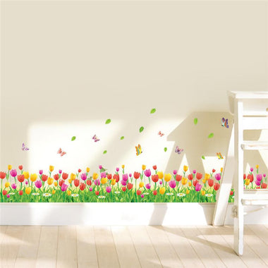 Colorful Tulip flowers Wall Art