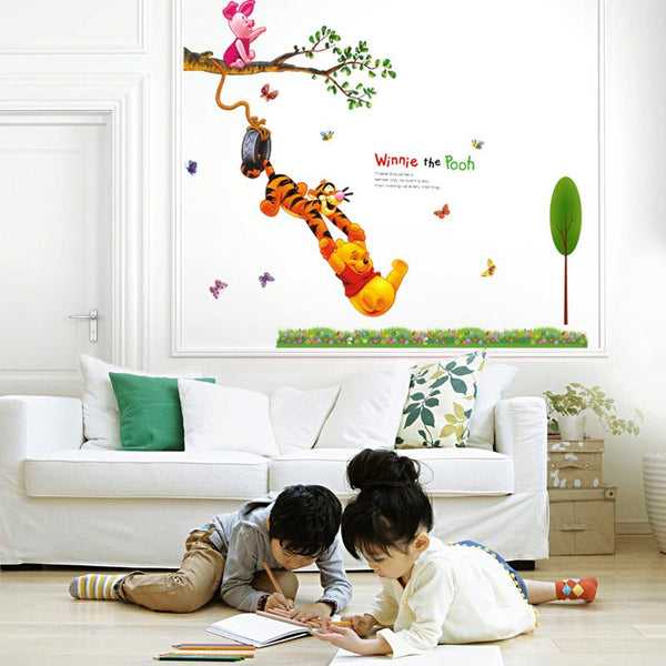 Pooh & Friends Animal Cartoon Wall Sticker