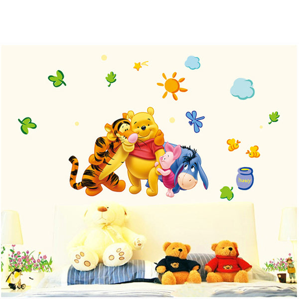 Pooh & Friends Animal Cartoon Wall Sticker