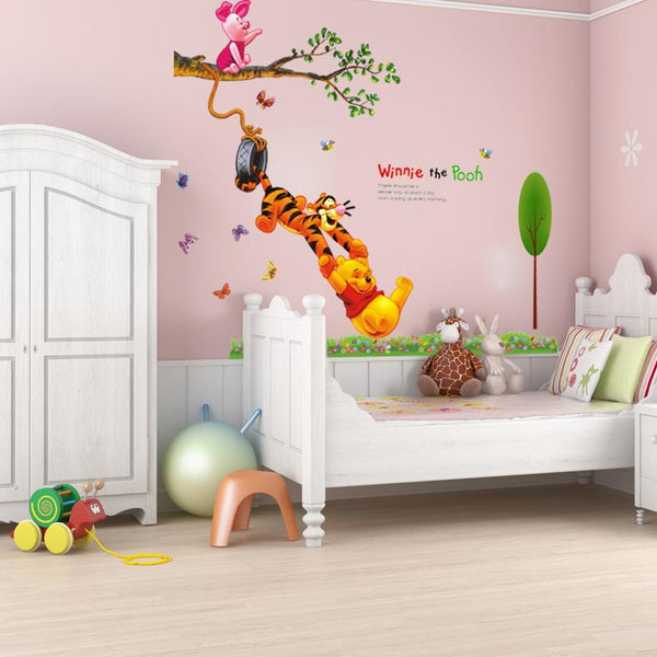 Pooh & Friends Animal Cartoon Wall Sticker