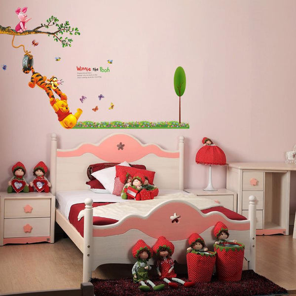 Pooh & Friends Animal Cartoon Wall Sticker