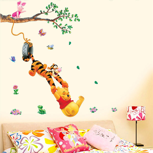 Pooh & Friends Animal Cartoon Wall Sticker