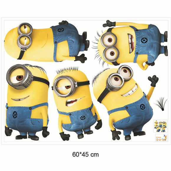 Yellow Minions Wall Decal