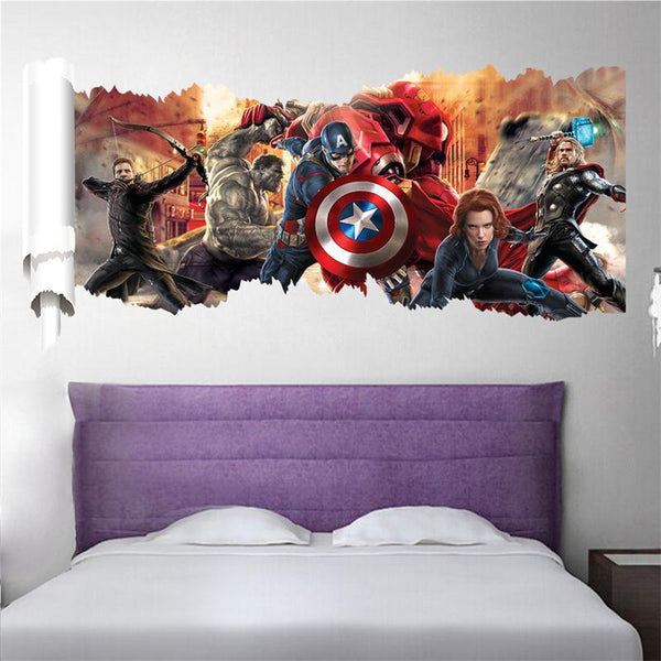 The Avengers Captain Home Decal