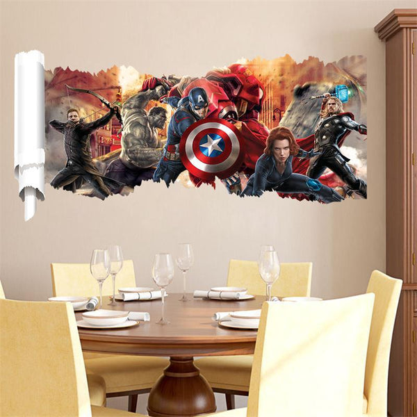 The Avengers Captain Home Decal