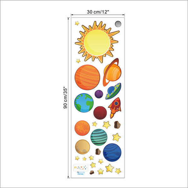 Solar System Wall Sticker