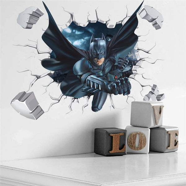 Broken Wall Batman Sticker